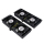 ExtraLink  Wentylator do szaf 19" 230V 350x320x50mm (czarna) - 1323265 - zdjęcie 3
